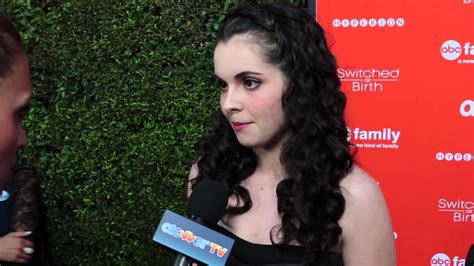 Vanessa Marano Interview Switched At Birth Book Release Party Youtube