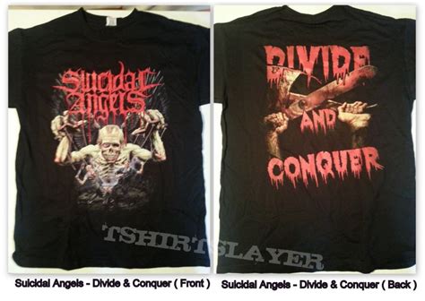 Suicidal Angels Suicidal Angels Divide And Conquer Tshirt Or