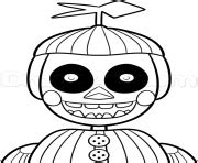 Coloriage Mangle From Five Nights At Freddys Fnaf Coloring Pages