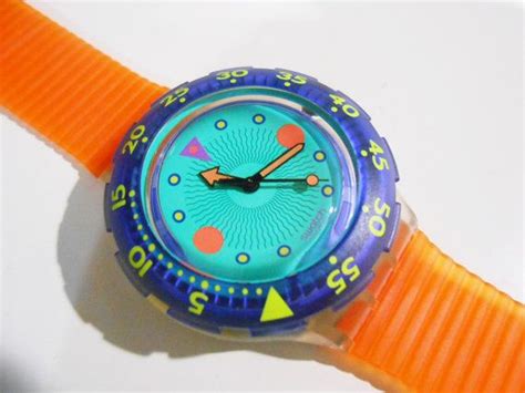90s Watch Swatch Watch Pastel Goth Pastel By Bannedfromtv Retro