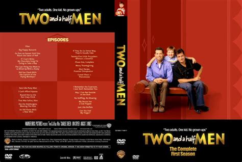 Two And A Half Men The Complete First Season Dvd Cover 2004 R0 Custom
