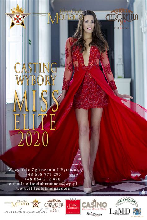 Casting Do Prestiżowego Konkursu Miss Elite International 2020 Tvreklama