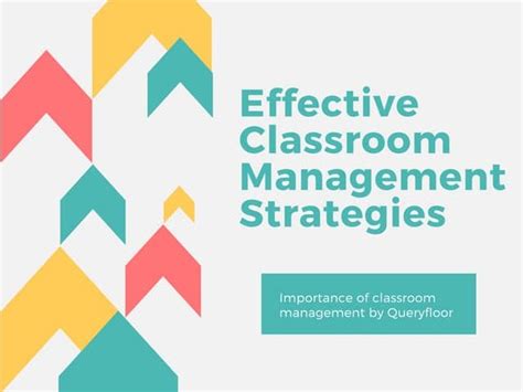 8 Classroom Management Strategies For 2018