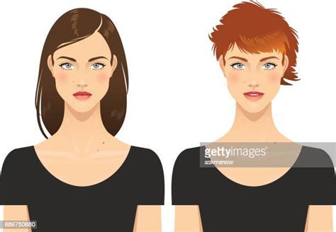 Brown Hair High Res Illustrations Getty Images
