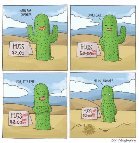 Cactus Funny Quotes Quotesgram