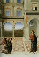 The Annunciation - Pietro Perugino - WikiArt.org - encyclopedia of ...
