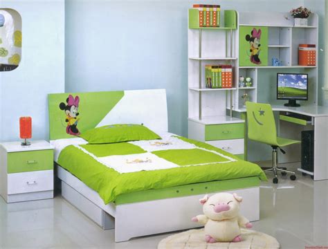 Rumah minimalis terus meraih minat yang tinggi dari masyarakat. 50 Desain Kamar Tidur Anak Perempuan Minimalis Warna Hijau ...