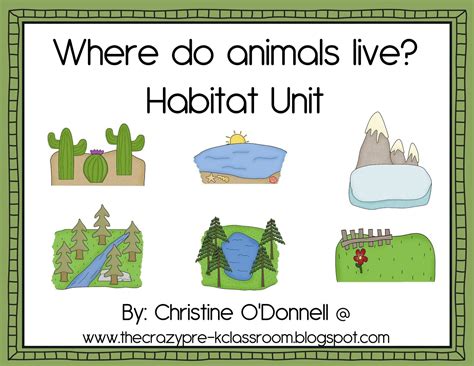 Free Printable Worksheets Animal Habitats Free Printable
