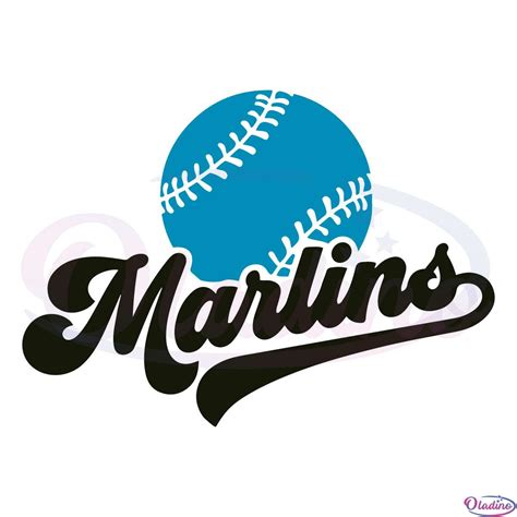 Miami Marlins Mlb Baseball Team Svg Digital File Oladino