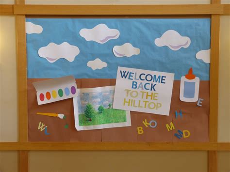 Lower School Bulletin Boards | School, Private school, School bulletin boards