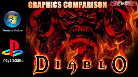 Diablo Graphics Comparison Ps1 Pc Youtube