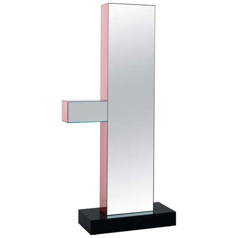 pink ‘ultrafragola mirror designed by ettore sottsass for poltronova italy for sale at 1stdibs