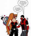 Jason Todd and Artemis | Red hood jason todd, Dc comics women, Jason todd