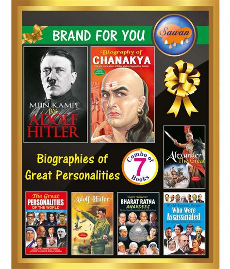 Biographies Of Great Personalities Complete Combo Set Of 7 Books Buy