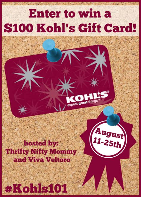 Check spelling or type a new query. Kohl's Back-to-School $100 gift card #giveaway - Our Piece ...