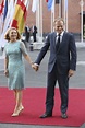 Photo : Donald Tusk et sa femme Malgorzata Tusk arrivent au concert de ...