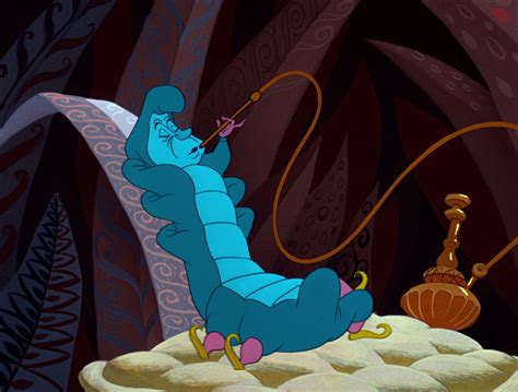 Alice In Wonderland 1951 Animation Screencaps Caterpillar Alice In Wonderland Alice In