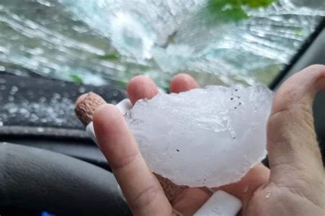 Bom Says Australian Record Sized Hailstones Have Fallen On North