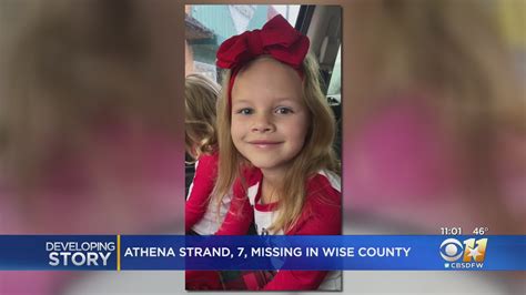 Athena Strand 7 Missing Since Wednesday Evening Wise County Police Say Youtube