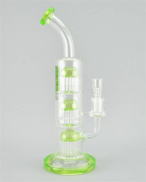 Afm Triple Chamber Tree Perc Tube W 14mm Female Joint And Slide