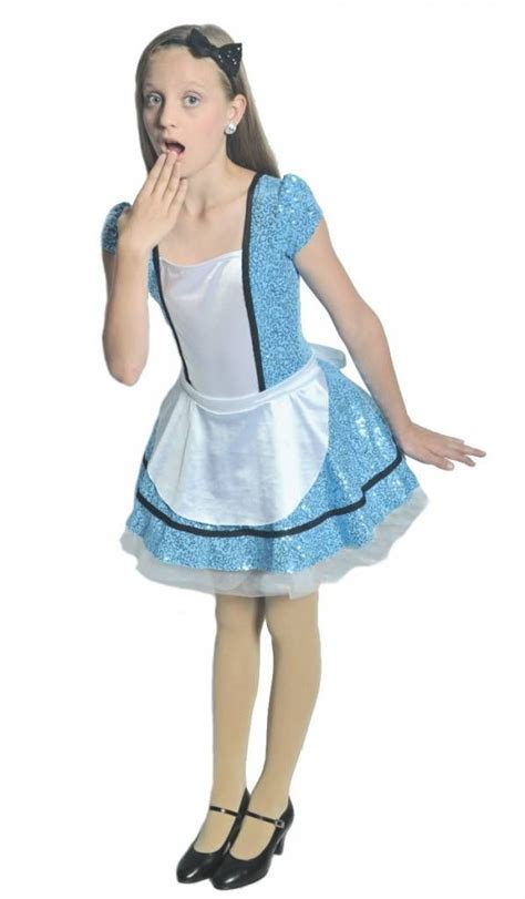 Bp Designs Alice In Wonderland Costume 99311 Girls Short Dresses