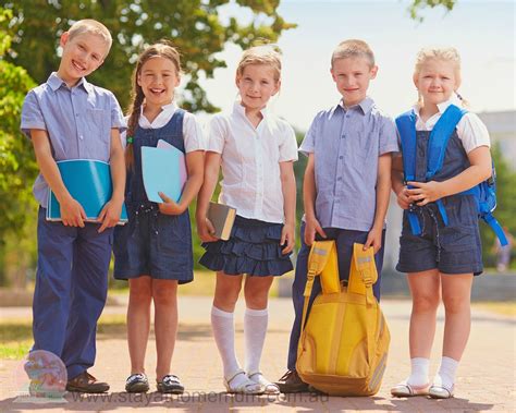 Back To School School Uniforms Stay At Home Mum