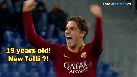 Edad21 año (2 de julio de 1999). Nicolo Zaniolo - As Roma NEW TOTTI Scores SPLENDID GOAL ...