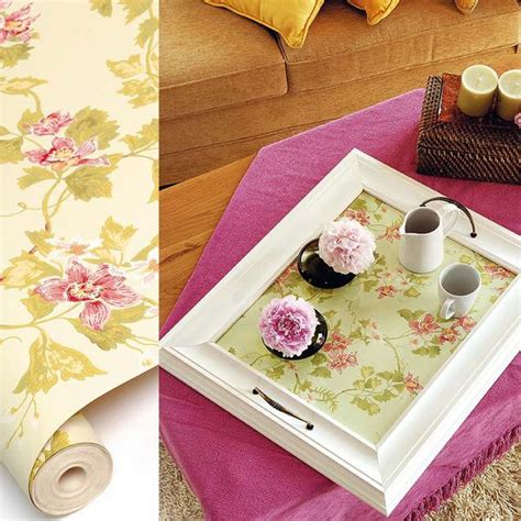 35 Creative Ideas For Leftover Wallpaper To Make On Your Own