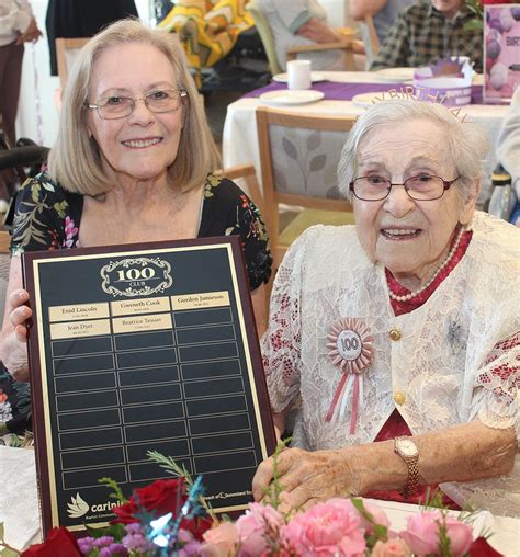 Former School Teacher Celebrates Her 100th Birthday Carinity Carinity
