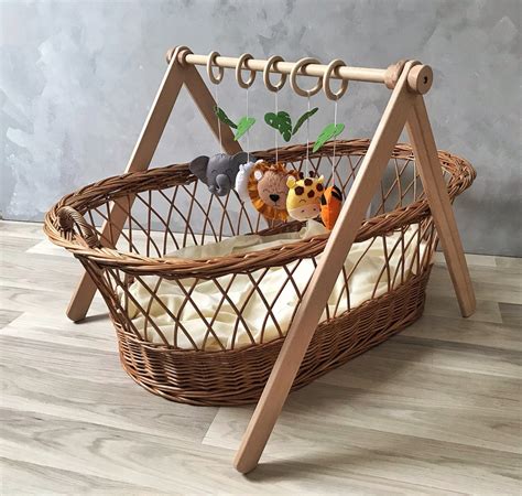 Wooden Baby Play Gym Wood Play Gym Infant Activity Baby Gym Etsy