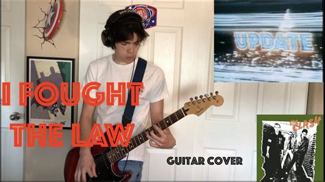 I Fought The Law The Clash Guitar Cover Youtube