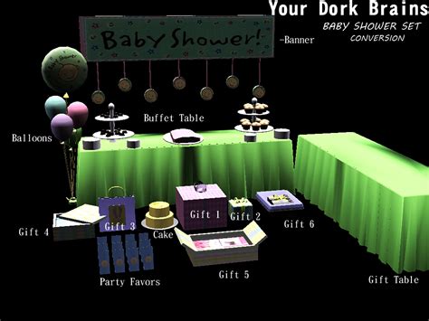 Sims 2 Baby Shower The Sims 4 Baby Shower Mods Cc All Free To