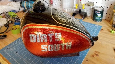 Bike specific exact fit parts are designed specifically for your bike. Custom painted Old School chopper motorcycle gas tank ...