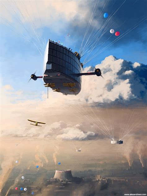 Alex Andreyevs Surrealistic Paintings Amusing Planet
