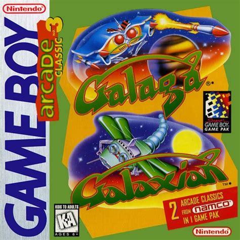 Arcade Classic No 3 Galaga Galaxian Faqs For Nintendo Game Boy