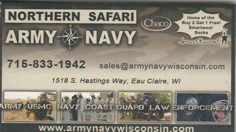 Gslt Cards Northern Safari Army Navy Gun Shop Guide
