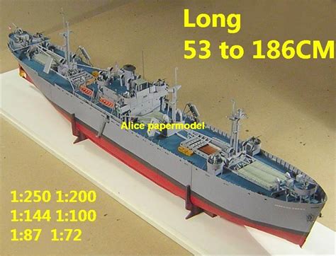 This papercraft wargaming ship is a free sample from war artisan's workshop. 1:250 1:200 1:72 WWII USA Liberty ship cargo ship ...