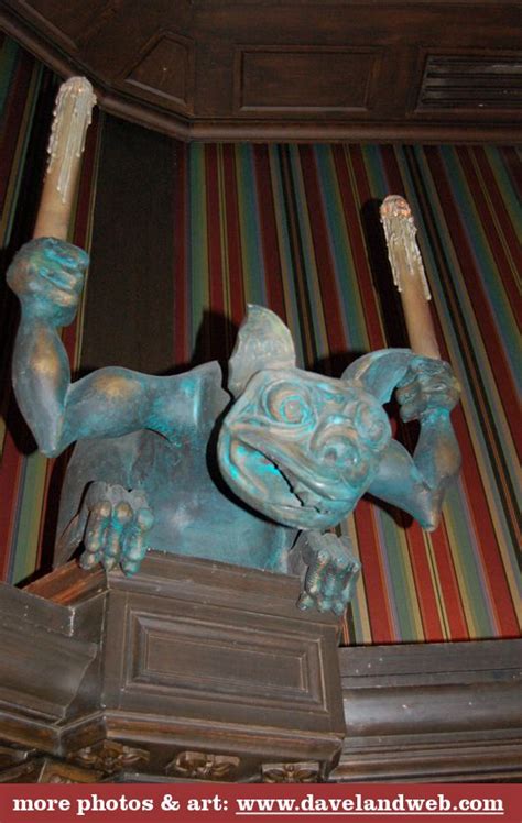 Gargoyle Elevator Haunted Mansion Haunted Mansion Disneyland