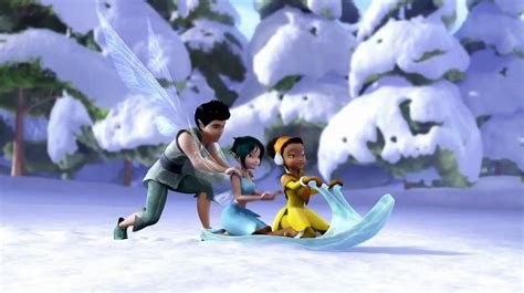 Disney Fairies How To Build A Snowman Youtube