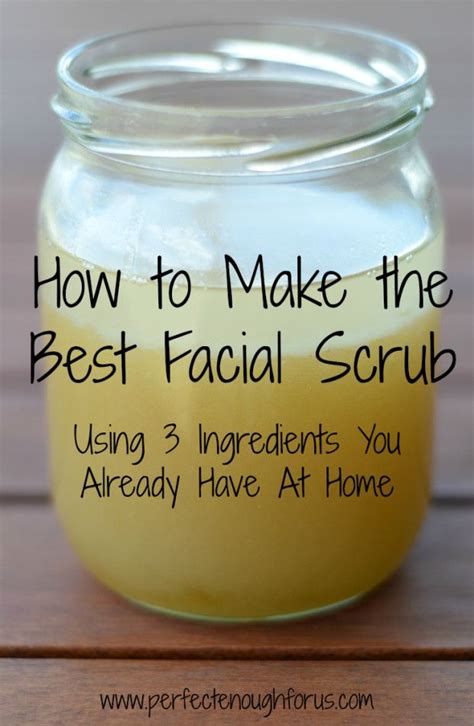 This Simple Homemade Facial Scrub Is By Far The Best I Have Ever Used