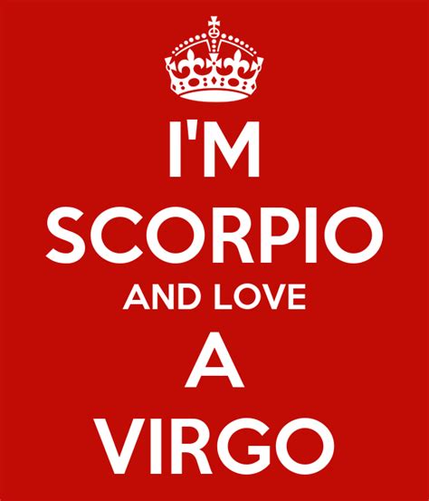 Im Scorpio And Love A Virgo Poster Jimbo Keep Calm O Matic