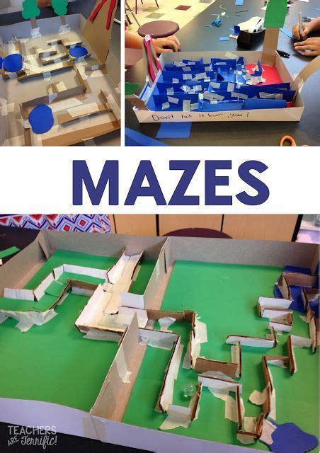 Its All Ah Mazing Mazes Stem Challenges Teachers Are Terrific