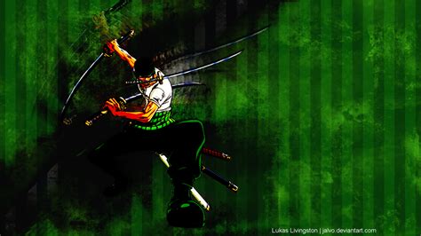 From the east blue to the new world, anything. Zoro (One Piece) Wallpaper by Jalvo on DeviantArt