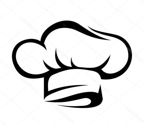 chef hat silhouette vector - Clip Art Library