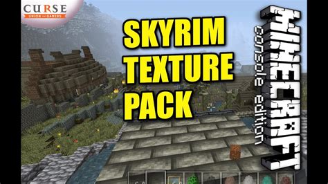 Maybe you would like to learn more about one of these? MINECRAFT - PS4 - SKYRIM TEXTURE / MASH UP PACK REVIEW ...