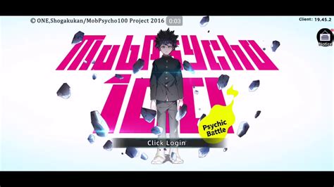Mob Psycho 100 Psychic Battle 2020 Mobile Gameplay Youtube