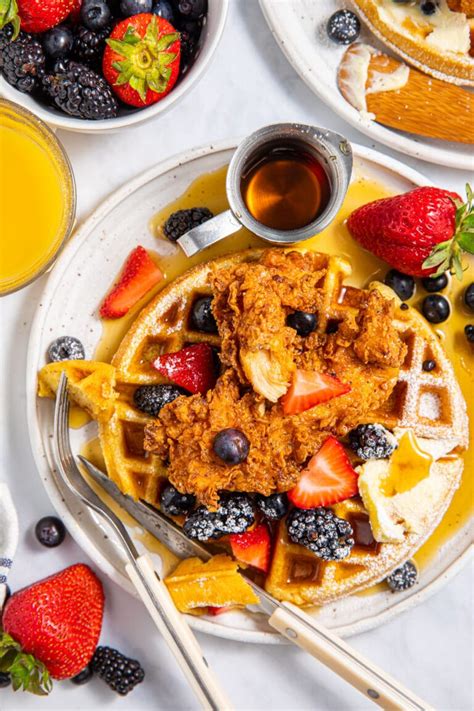 Chicken And Waffles Recipe The Best Butter Be Ready