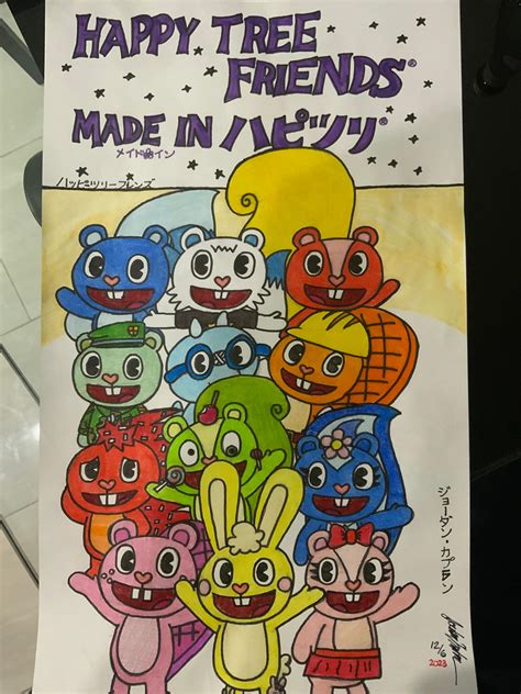 Made In Happy Tree Friends Poster By Kaplanboys214 On Deviantart