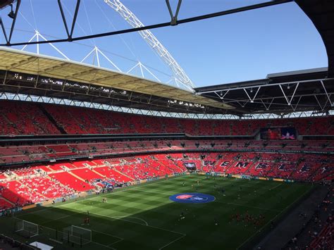 Wembley stadium, stadium in the borough of brent in northwestern london with a seating capacity of 90,000. Wembley Stadium - England National Football | Stadium Journey