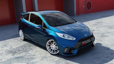 Front Bumper Focus Rs Look Ford Fiesta Mk7 Fl Not Primed Our Offer